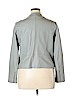 Apt. 9 100% Polyester Gray Faux Leather Jacket Size XL - photo 2