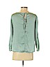 Banana Republic Green Long Sleeve Blouse Size XS (petite) - photo 2