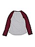 Justice Burgundy Long Sleeve T-Shirt Size 8 - photo 2