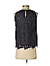 Ann Taylor LOFT Gray Sleeveless Blouse Size XS (petite) - photo 2