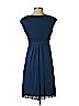 Signature by Sangria 100% Nylon Blue Casual Dress Size 4 (petite) - photo 2