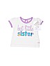 Ruffle Butts 100% Cotton White Short Sleeve T-Shirt Size 3-6 mo - photo 1