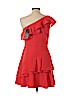 BCBGMAXAZRIA 100% Polyester Red Cocktail Dress Size 10 - photo 2