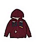 The Children's Place 100% Cotton Graphic Burgundy Zip Up Hoodie Size 2T - photo 1