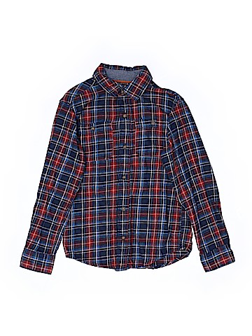 Carter's Long Sleeve Button-Down Shirt (view 1)
