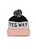 Unbranded 100% Acrylic Graphic Pink Beanie One size - photo 1