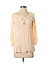 Lucky Brand Pink 3/4 Sleeve Top Size S - photo 1