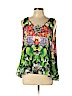 JLo by Jennifer Lopez 100% Polyester Green Sleeveless Blouse Size XL (petite) - photo 1