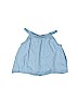 Baby Gap 100% Cotton Blue Sleeveless Blouse Size 12-18 mo - photo 1