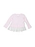 Mud Pie 100% Cotton Pink Long Sleeve Top Size 3T - photo 2