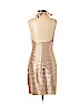BCBGMAXAZRIA 100% Polyester Tan Cocktail Dress Size 0 (petite) - photo 2