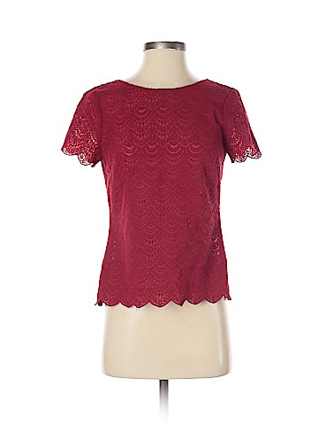 Ann Taylor LOFT Short Sleeve Blouse (view 1)