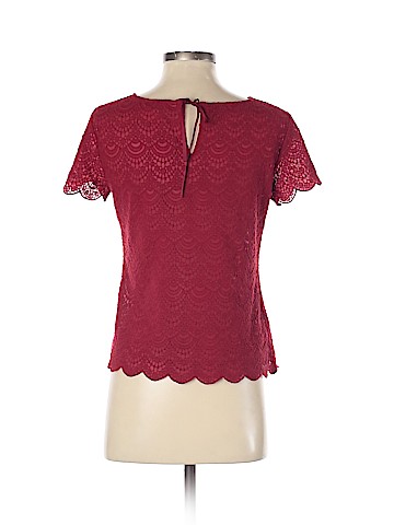 Ann Taylor LOFT Short Sleeve Blouse (view 2)