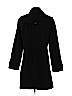 Covington 100% Polyester Black Trenchcoat Size M - photo 2
