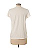 Ann Taylor LOFT Outlet White Short Sleeve T-Shirt Size M (petite) - photo 2