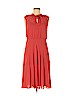 Ann Taylor 100% Polyester Red Cocktail Dress Size 6 (petite) - photo 1