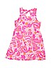 The Children's Place 100% Cotton Floral Pink Dress Size L (youth) - photo 2