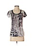 Calvin Klein Gray Short Sleeve Top Size XS (petite) - photo 1