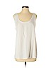 Calonge 100% Tencel Ivory Sleeveless Blouse Size S - photo 1