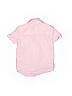 Carter's 100% Cotton Solid Pink Short Sleeve Button-Down Shirt Size 2T - photo 2