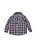 TKS 100% Cotton Purple Long Sleeve Button-Down Shirt Size 3T - photo 1