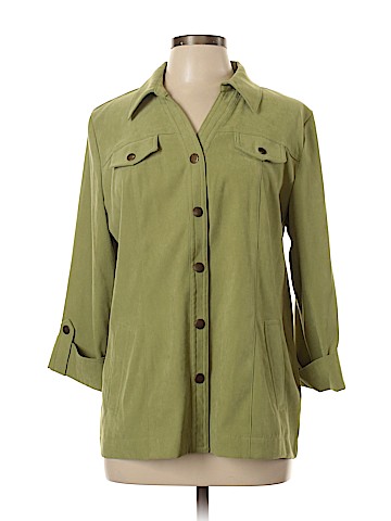 JM Collection 3/4 Sleeve Blouse (view 1)