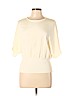 Siren Lily Ivory 3/4 Sleeve Silk Top Size P (petite) - photo 1
