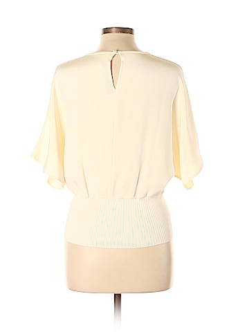 Siren Lily 3/4 Sleeve Silk Top (view 2)