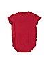 Gymboree 100% Cotton Red Short Sleeve Onesie Size 0-3 mo - photo 2