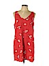 Old Navy 100% Rayon Red Casual Dress Size L (petite) - photo 1