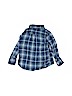 Baby Gap 100% Cotton Blue Long Sleeve Button-Down Shirt Size 2 - photo 2