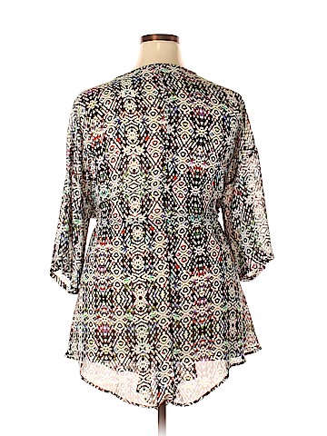 Woman Within 3/4 Sleeve Blouse (view 2)