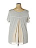 Lane Bryant Gray Short Sleeve Top Size 18 - photo 2