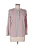 Ann Taylor LOFT 100% Rayon Pink Long Sleeve Button-Down Shirt Size M (petite) - photo 1