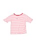 Carter's 100% Cotton Floral Stripes Pink Short Sleeve T-Shirt Size 3T - photo 2