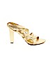Diane von Furstenberg Gold Heels Size 8 - photo 1