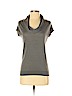 Ann Taylor Gray Short Sleeve Top Size XS (petite) - photo 1