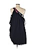 Trina Turk 100% Silk Black Cocktail Dress Size 8 - photo 2