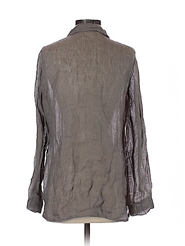 Eileen Fisher Long Sleeve Button-Down Shirt (view 2)