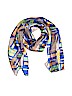 Unbranded Print Blue Scarf One size - photo 1