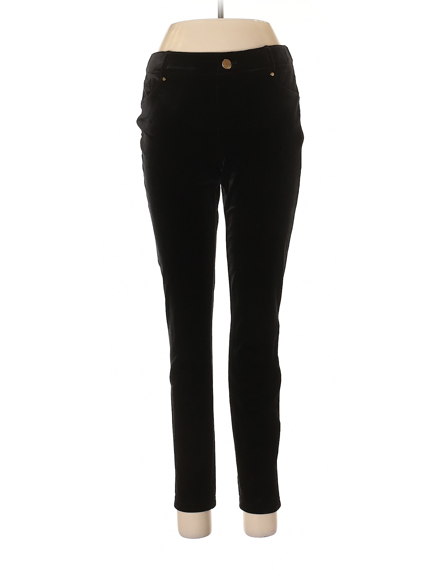 INC International Concepts Women Black Casual Pants 10 Petites | eBay