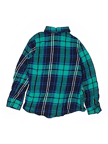 Justice Long Sleeve Button-Down Shirt (view 2)