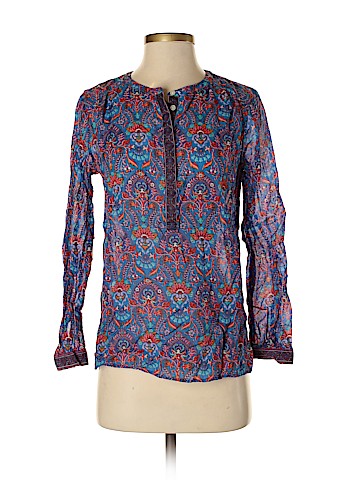 Ann Taylor Long Sleeve Blouse (view 1)