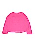 Zara 100% Cotton Solid Pink Sweatshirt Size 9 - 10 - photo 1