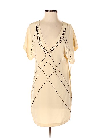 Twelfth Street by Cynthia Vincent Short Sleeve Silk Top (view 1)