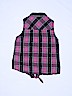 Justice 100% Rayon Pink Sleeveless Blouse Size 12 - photo 2