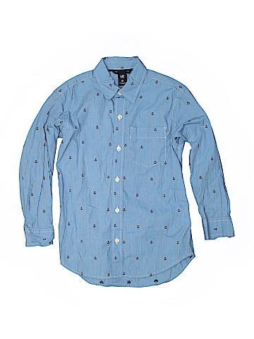 Gap Kids Long Sleeve Button-Down Shirt (view 1)