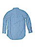 Gap Kids 100% Cotton Blue Long Sleeve Button-Down Shirt Size 8 - photo 2
