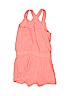 Cat & Jack 100% Cotton Solid Orange Romper Size 3T - photo 2