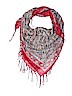 Unbranded Print Burgundy Scarf One size - photo 1